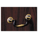 HON 94000 Series "L" Workstation Right Return, 48w x 24d x 29.5h, Mahogany