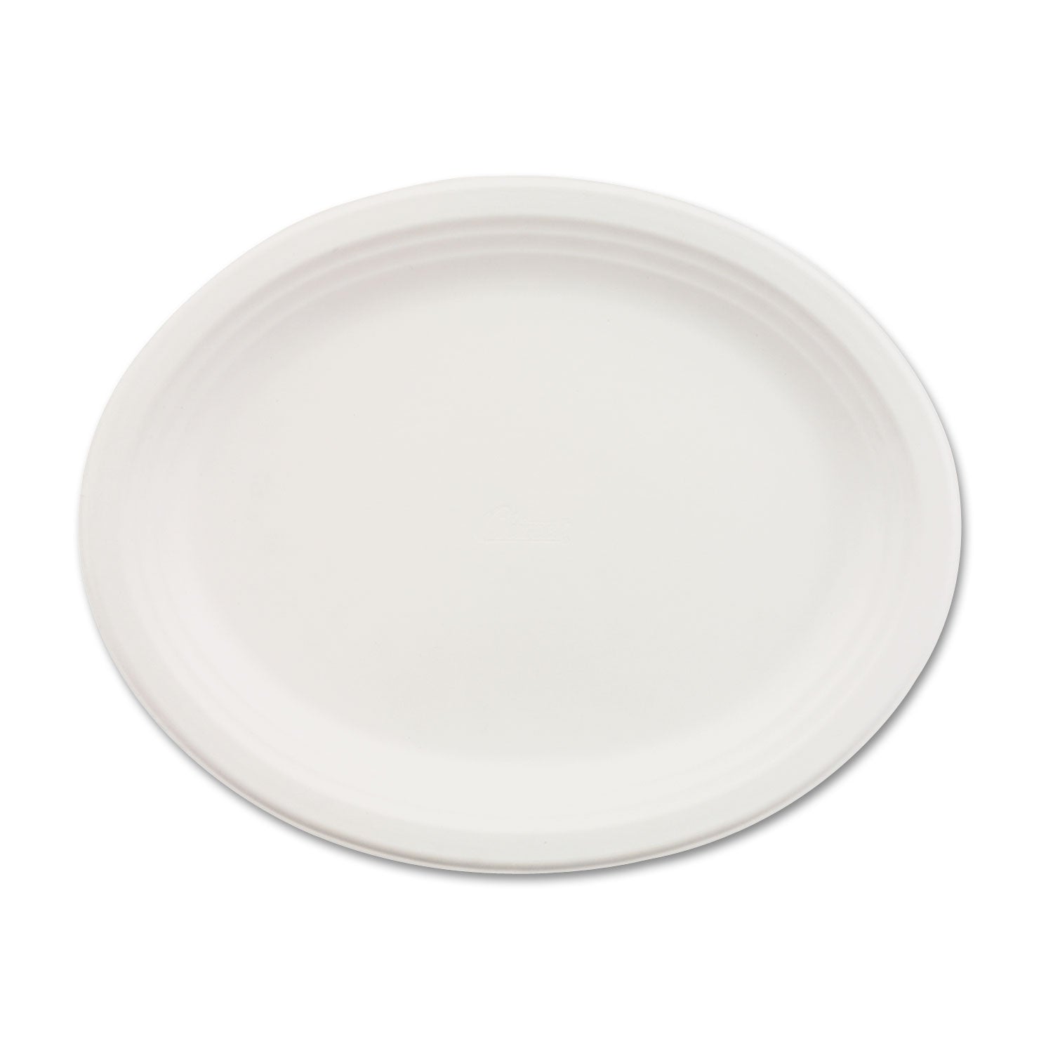 Classic Paper Dinnerware, Oval Platter, 9.75 x 12.5, White, 500/Carton ...
