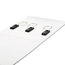 find It Gapless Loop Ring View Binder, 3 Rings, 5" Capacity, 11 x 8.5, White