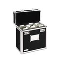 Vaultz Locking File Chest, Letter Files, 13.75" x 7.25" x 12.25", Black