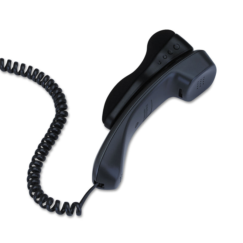 Innovera Telephone Shoulder Rest, Gel Padded, 1.75 x 1.13 x 5.5, Black