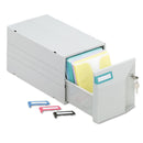 Innovera CD/DVD Storage Drawer, Holds 150 Discs, Light Gray