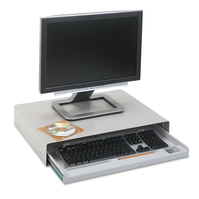 Innovera Standard Desktop Keyboard Drawer, 20.63w x 10d, Light Gray