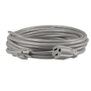 Innovera Indoor Heavy-Duty Extension Cord, 15 ft, 13 A, Gray