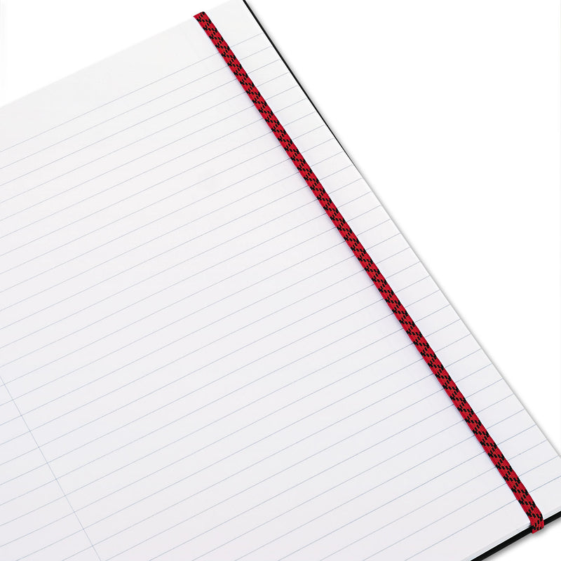Black n' Red Flexible Cover Twinwire Notebook, SCRIBZEE Compatible, 1 Subject, Wide/Legal Rule, Black Cover, 11 x 8.5, 70 Sheets