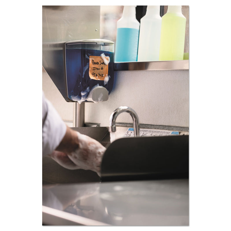 Post-it Water-Resistant Self-Stick Notes, 3" x 3", Orange, 45 Sheets/Pad, 12 Pads/Pack