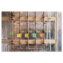 Post-it Water-Resistant Self-Stick Notes, 3" x 3", Orange, 45 Sheets/Pad, 3 Pads/Pack