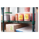 Post-it Water-Resistant Self-Stick Notes, 3" x 3", Orange, 45 Sheets/Pad, 12 Pads/Pack