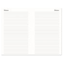 House of Doolittle Memo Size Daily Appointment Book with 15-Minute Schedule, 8 x 5, Black Cover, 12-Month (Jan to Dec): 2023
