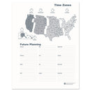 House of Doolittle 24-Month Recycled Ruled Monthly Planner, 11 x 8.5, Black Cover, 24-Month (Jan to Dec): 2023 to 2024