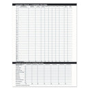 House of Doolittle Recycled Two Year Monthly Planner with Expense Logs, 8.75 x 6.88, Black Cover, 24-Month (Jan to Dec): 2023 to 2024