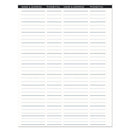 House of Doolittle Recycled Two Year Monthly Planner with Expense Logs, 8.75 x 6.88, Black Cover, 24-Month (Jan to Dec): 2023 to 2024