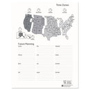 House of Doolittle Recycled Professional Weekly Planner, 15-Minute Appts, 11 x 8.5, Black Wirebound Soft Cover, 24-Month (Jan-Dec): 2023-2024