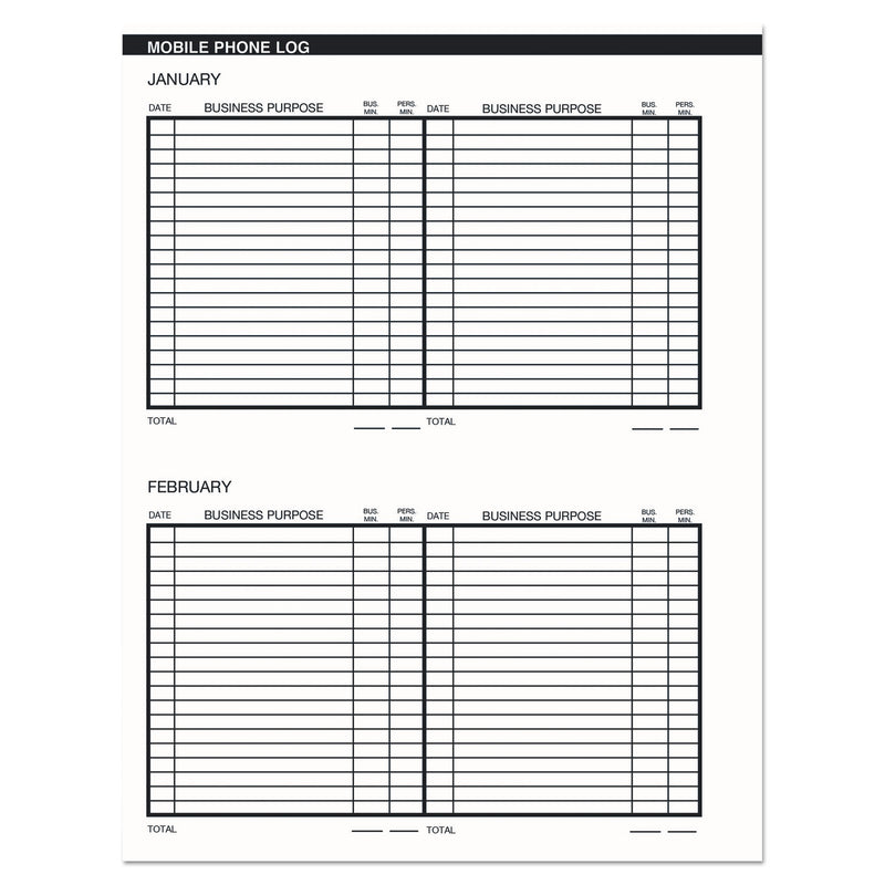 House of Doolittle Recycled Two Year Monthly Planner with Expense Logs, 8.75 x 6.88, Black Cover, 24-Month (Jan to Dec): 2023 to 2024