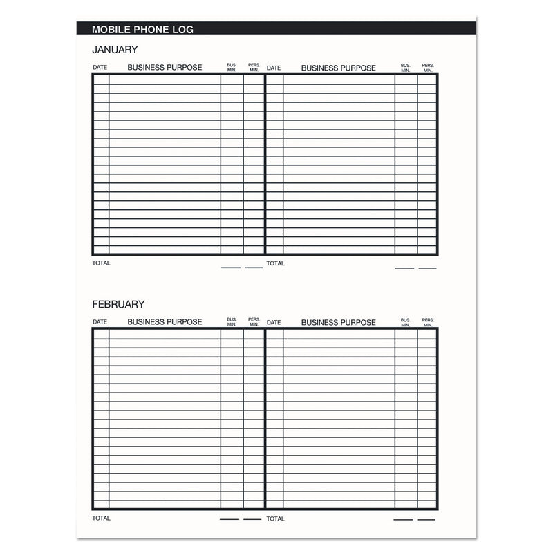 House of Doolittle Recycled Two Year Monthly Planner with Expense Logs, 8.75 x 6.88, Black Cover, 24-Month (Jan to Dec): 2023 to 2024