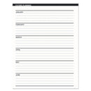 House of Doolittle 14-Month Recycled Ruled Monthly Planner, 8.75 x 6.78, Black Cover, 14-Month (Dec to Jan): 2022 to 2024