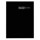 House of Doolittle Recycled Ruled 14-Month Planner with Stitched Leatherette Cover, 10 x 7, Black Cover, 14-Month (Dec to Jan): 2022 to 2024