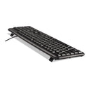 Innovera Slimline Keyboard, USB, Black