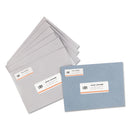 Avery White Address Labels w/ Sure Feed Technology for Laser Printers, Laser Printers, 1 x 2.63, White, 30/Sheet, 250 Sheets/Box
