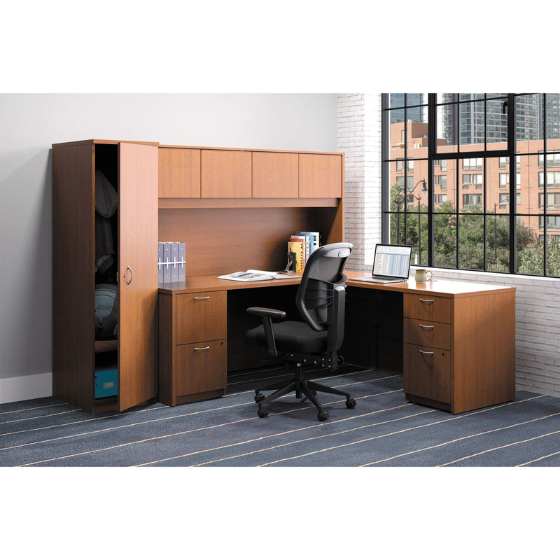 HON VL531 Mesh High-Back Task Chair with Adjustable Arms, Supports Up to 250 lb, 18" to 22" Seat Height, Black