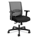 HON Convergence Mid-Back Task Chair, Swivel-Tilt, Supports Up to 275 lb, 15.75" to 20.13" Seat Height, Black