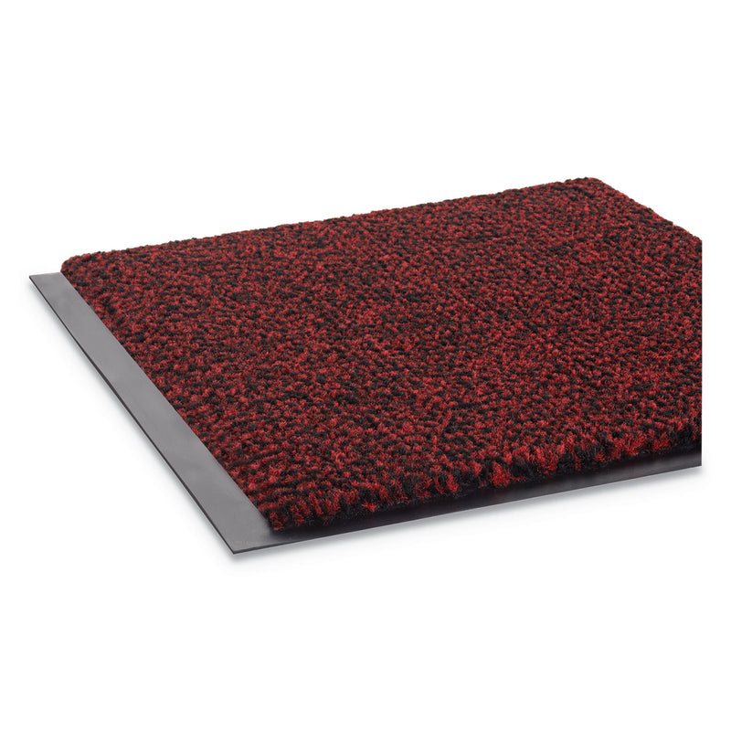 Crown Dust-Star Microfiber Wiper Mat, 36 x 60, Red
