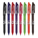 Pilot FriXion Ball Erasable Gel Pen, Stick, Fine 0.7 mm, Assorted Ink and Barrel Colors, 8/Pack