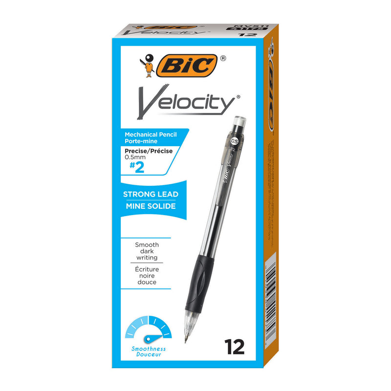 BIC Velocity Original Mechanical Pencil, 0.5 mm, HB (