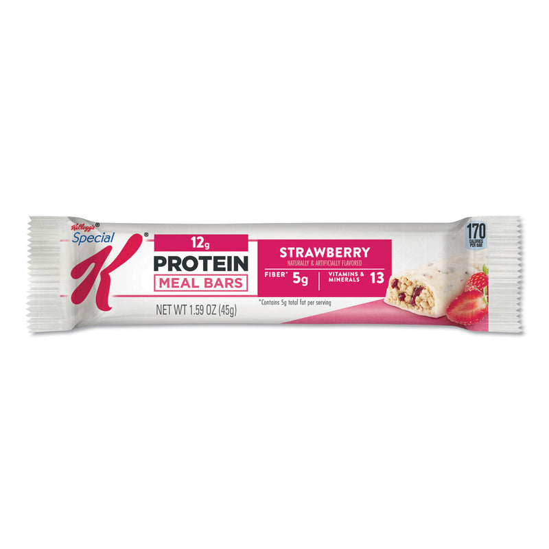 Kellogg's Special K Protein Meal Bar, Strawberry, 1.59 oz, 8/Box