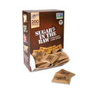 Sugar in the Raw Sugar Packets, 0.2 oz Packets, 200 Packets/Box, 2 Boxes/Carton