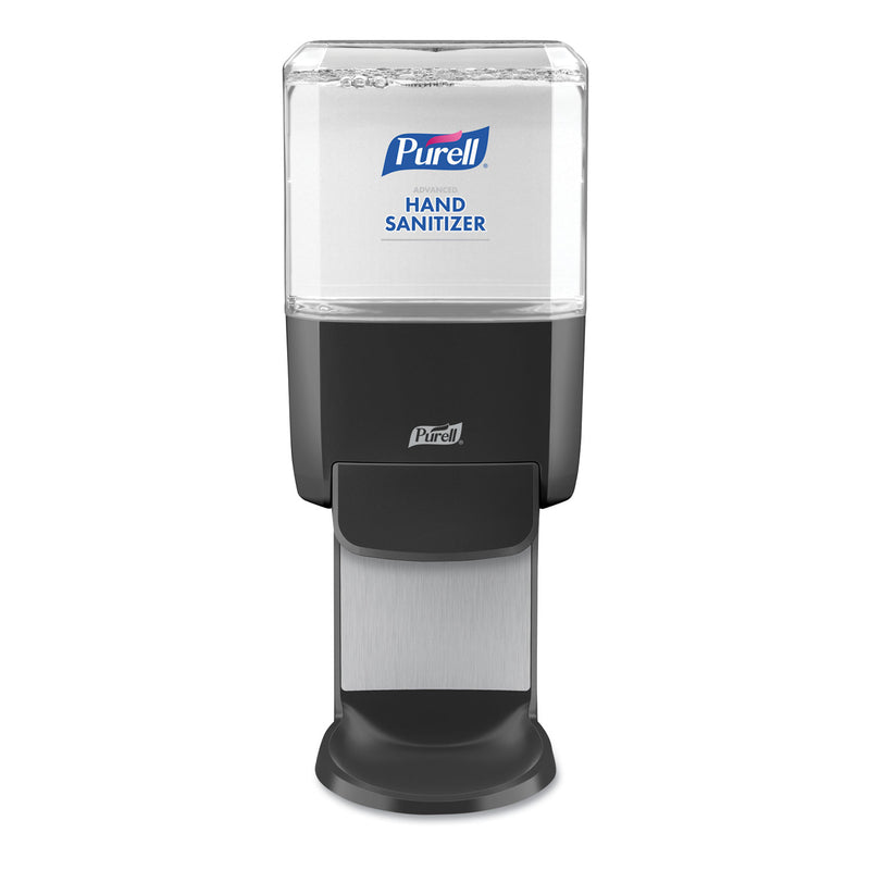 PURELL Push-Style Hand Sanitizer Dispenser, 1,200 mL, 5.25 x 8.56 x 12.13, Graphite