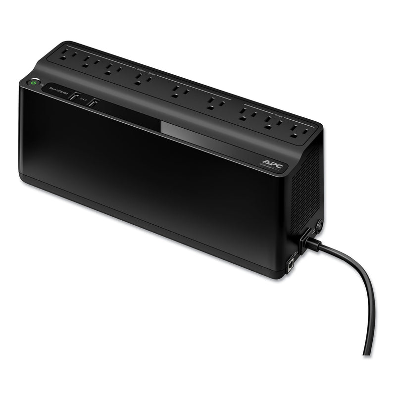 APC Smart-UPS 850 VA Battery Backup System, 9 Outlets, 120 VA, 354 J