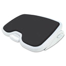Kensington SoleMate Comfort Footrest with SmartFit System, 21.5w x 14d x 3.5 to 5h, Gray/Black