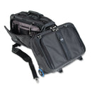 Kensington Contour Rolling Laptop Case, Fits Devices Up to 17", Ballistic Nylon, 17.5 x 9.5 x 13, Black