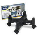 Kantek Mobile CPU Stand, Supports 60 lb, 4.5w x 16d x 7h, Black