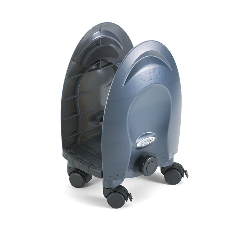 Kantek Deluxe Mobile CPU Stand, Supports 60 lb, 12w x 12d x 18h, Black