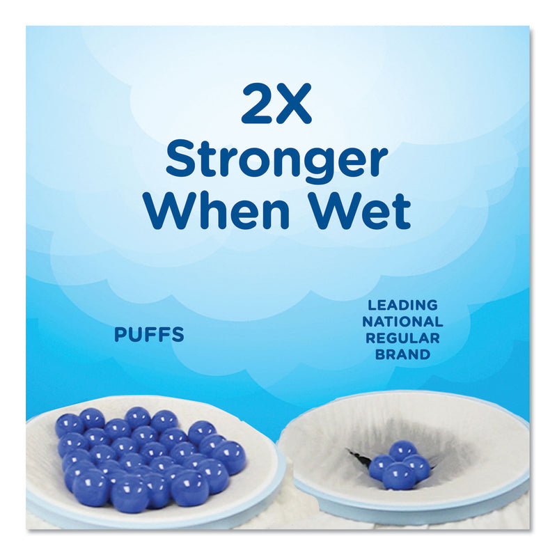 Puffs Ultra Soft Facial Tissue, 2-Ply, White, 56 Sheets/Box, 4 Boxes/Pack, 6 Packs/Carton