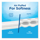 Puffs White Facial Tissue, 2-Ply, White, 180 Sheets/Box, 3 Boxes/Pack, 8 Packs/Carton