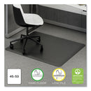 deflecto Ergonomic Sit Stand Mat, 53 x 45, Black