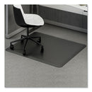 deflecto Ergonomic Sit Stand Mat, 53 x 45, Black