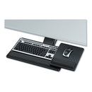 Fellowes Designer Suites Premium Keyboard Tray, 19w x 10.63d, Black