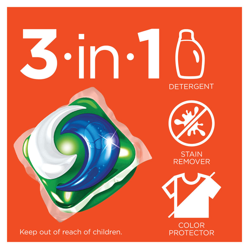 Tide Pods, Laundry Detergent, Clean Breeze, 35/Pack