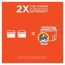 Tide Simply Clean and Fresh Laundry Detergent, Refreshing Breeze, 64 Loads, 92 oz Bottle, 4/Carton