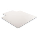 deflecto RollaMat Frequent Use Chair Mat, Med Pile Carpet, Flat, 36 x 48, Lipped, Clear