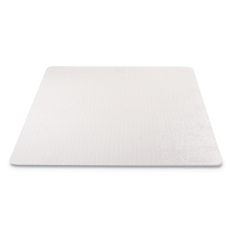 deflecto EconoMat Occasional Use Chair Mat, Low Pile Carpet, Roll, 46 x 60, Rectangle, Clear