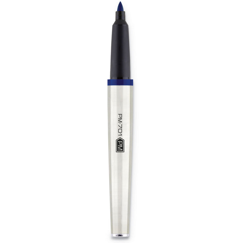 Zebra PM-701 Permanent Marker, Medium Bullet Tip, Blue