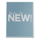 deflecto Classic Image Slanted Sign Holder, 8.5 x 11, Clear Frame, 12/Pack