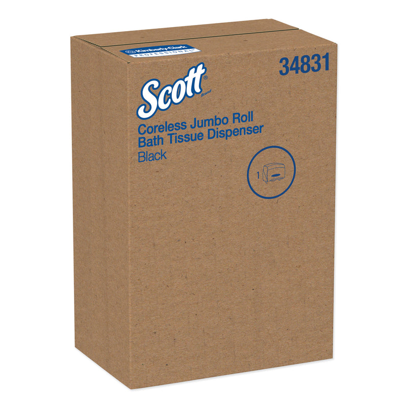 Scott Pro Coreless Jumbo Roll Tissue Dispenser, 14.1 x 5.8 x 10.4, Black