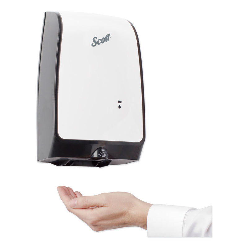 Scott Electronic Skin Care Dispenser, 1,200 mL, 7.3 x 4 x 11.7, White