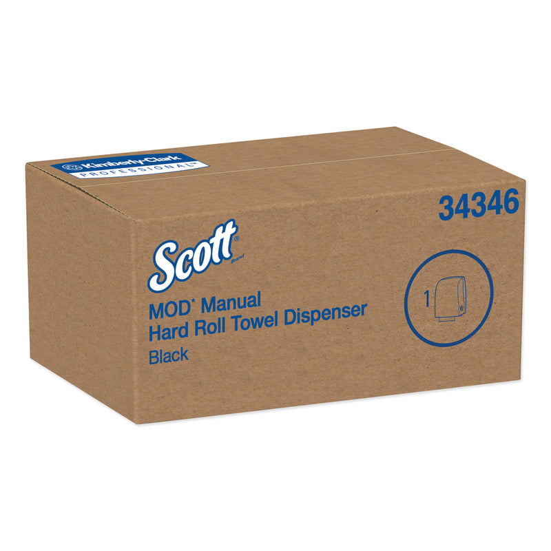 Scott Pro Mod Manual Hard Roll Towel Dispenser, 12.66 x 9.18 x 16.44, Smoke